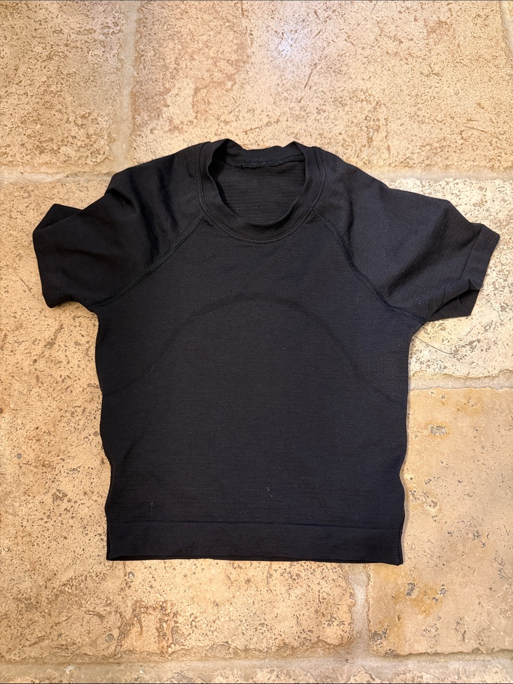 Black Lululemon Swiftly Tech Cropped Length Size 0